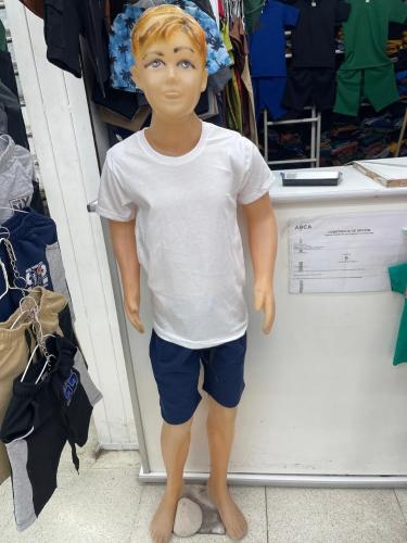 Remeras Lisas Escolares de Niño Algodón Peinado - Miniatura 3