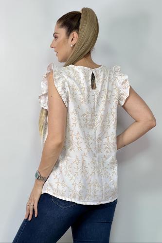 Remera Twill con Volado - Miniatura 3