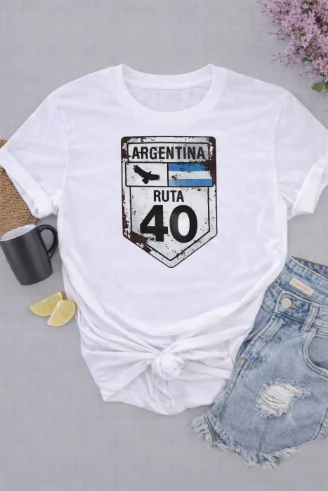 Remera Estampada Argentina
