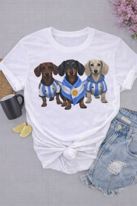 Remera Salchichas Argentina