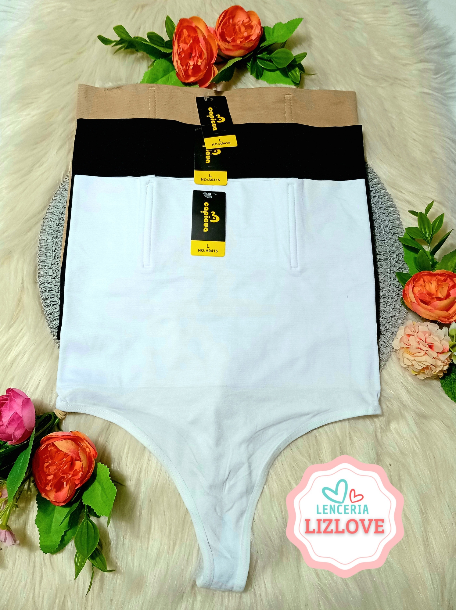 Faja Colaless Capicua con las Barillas - Imagen 1
