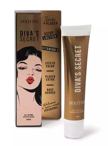 Gel Íntimo Diva´s Secret - Efecto Calor - Miniatura 2