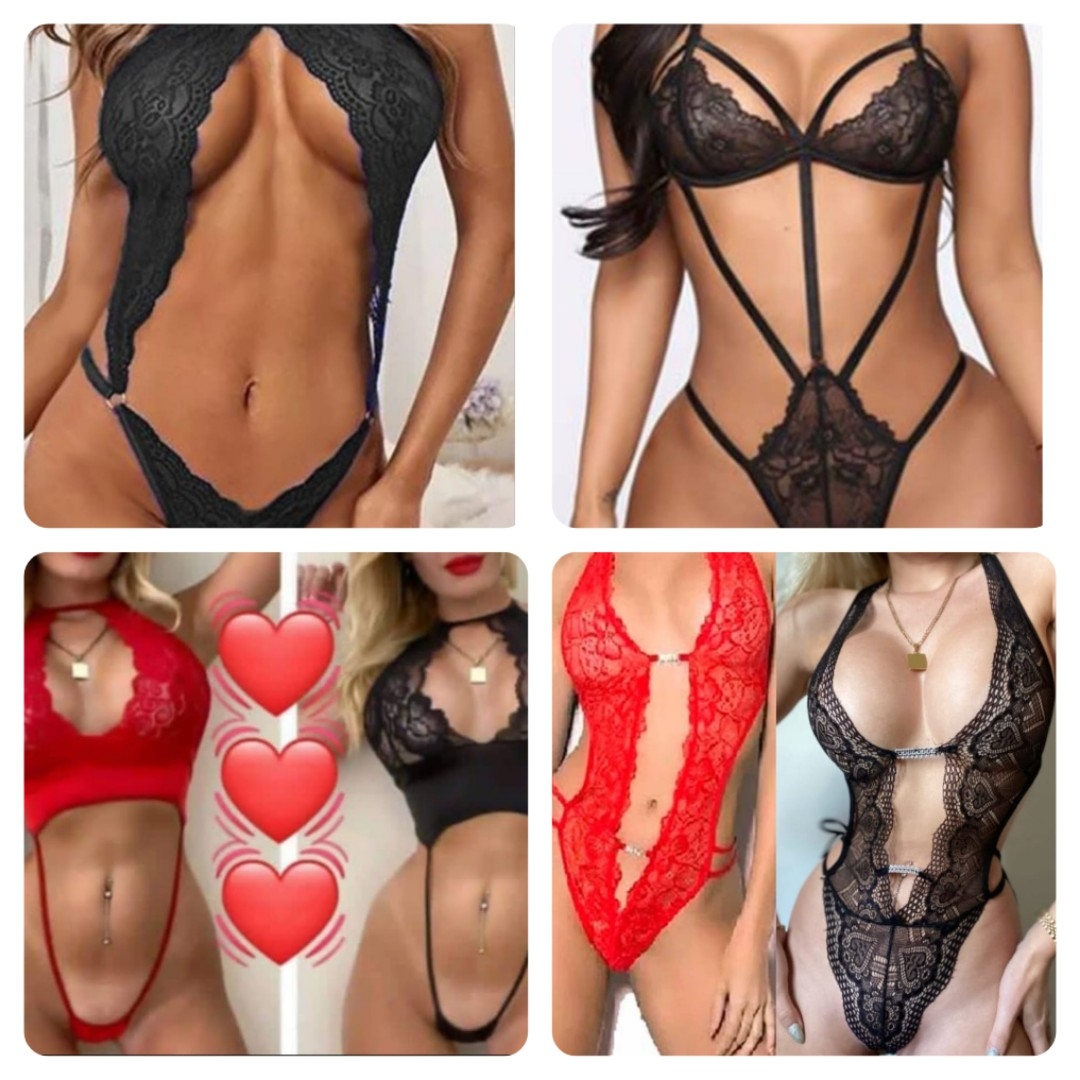 Conjunto de Lencería Sexy de Encaje - Imagen 2