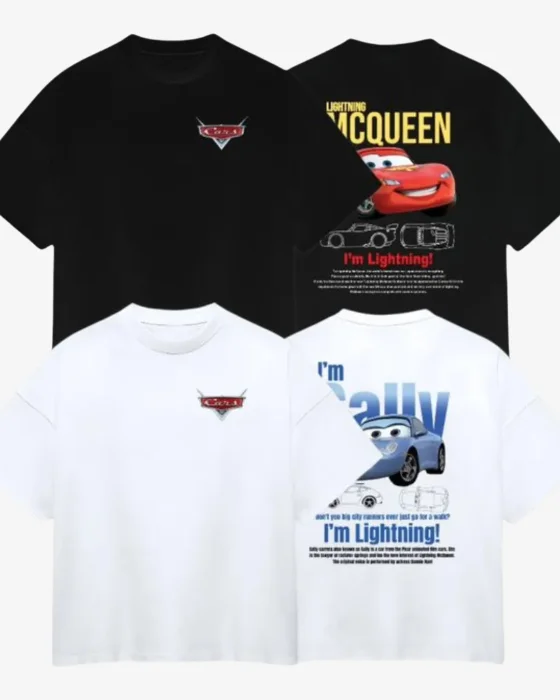 Remera "cars" para Compatir Adulto
