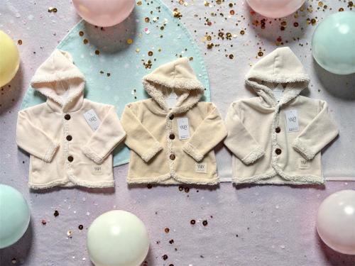 Saco Chenille Forrado en Corderito Yaby T.(3-6/6-9/9-12/12-18 Meses) Art.26407 - Miniatura 1