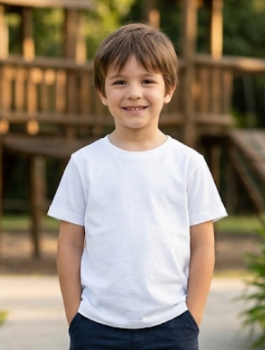 Remeras Lisas Niños Unisex - Imagen 6