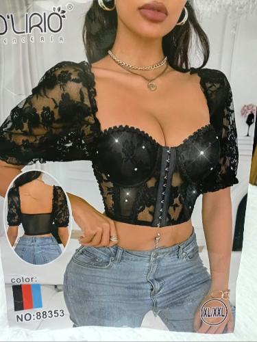 Top de Encaje Importado
