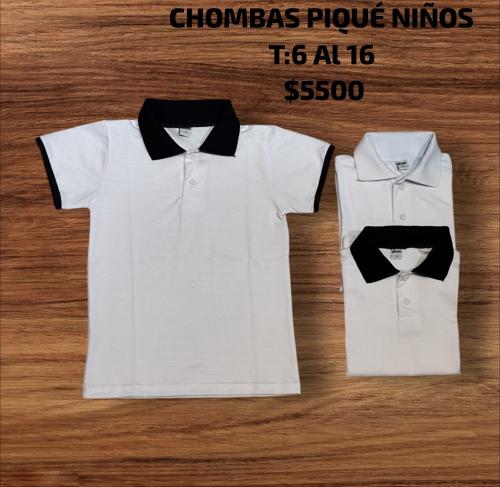 Chombas Pique Niños