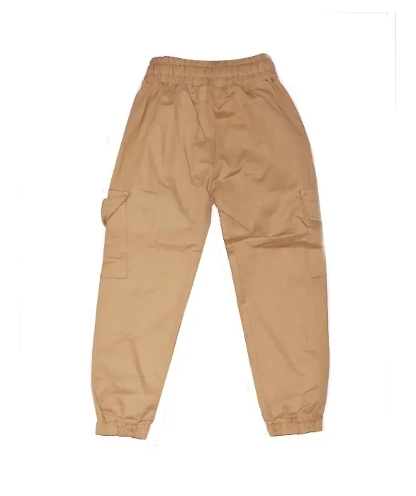 Pantalon Cargo de Gabardina  Niño