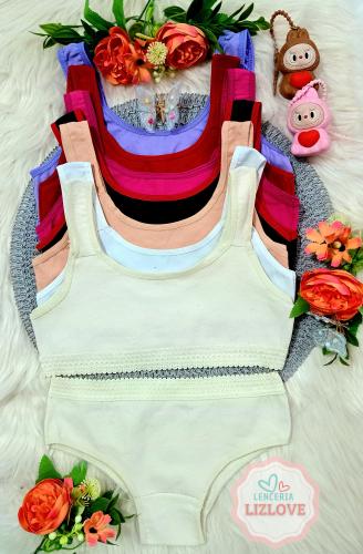 Conjunto Juvenil Top y Bombacha - Miniatura 2