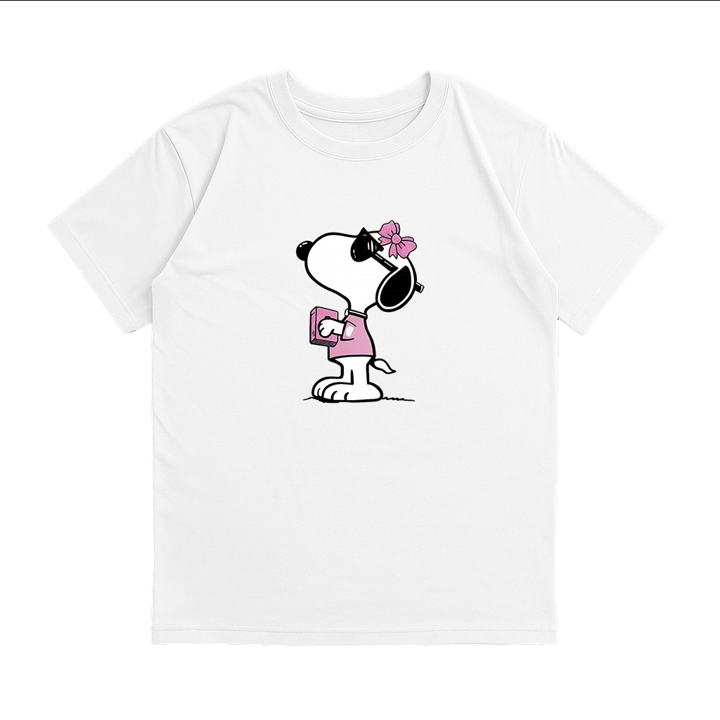 Nena - Remera Ovsize Snoopy Coquette - Imagen 2