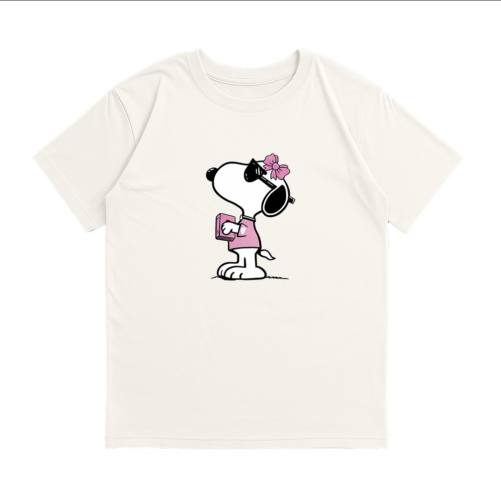 Nena - Remera Ovsize Snoopy Coquette - Imagen 4