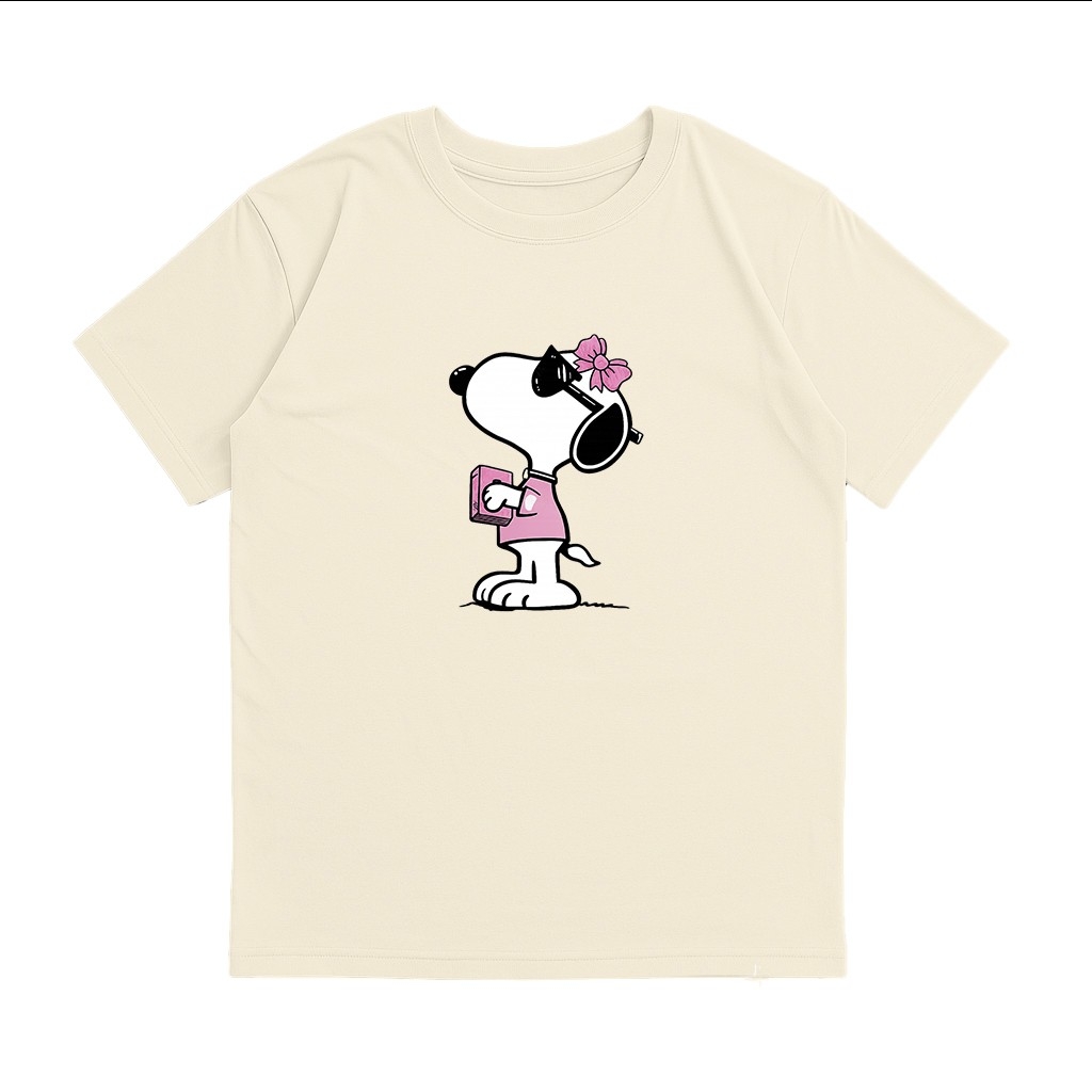 Nena - Remera Ovsize Snoopy Coquette - Imagen 5