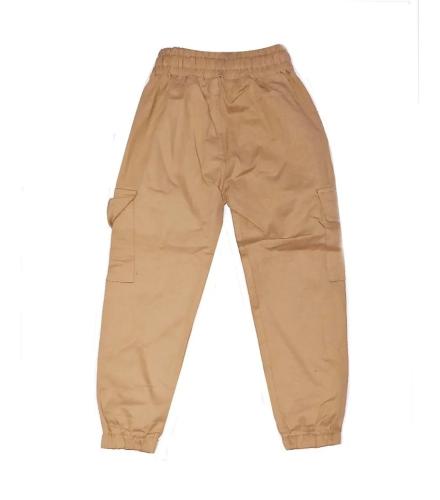 Pantalon Cargo de Niño de Gabardina