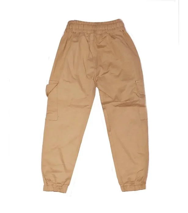 Pantalon Cargo de Niño de Gabardina