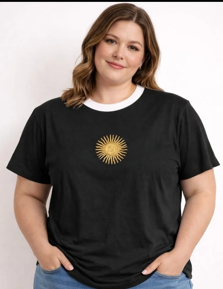Remeras Sol de Mayo ( Algodon 24.1) - Imagen 2