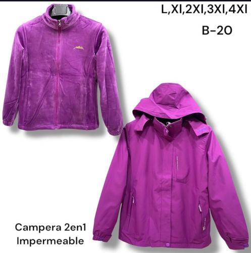 Rompeviento 2 en 1 con Polar
