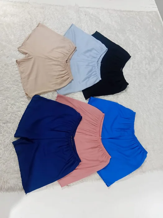 Short Fibrana Poplin Stok Disponibles