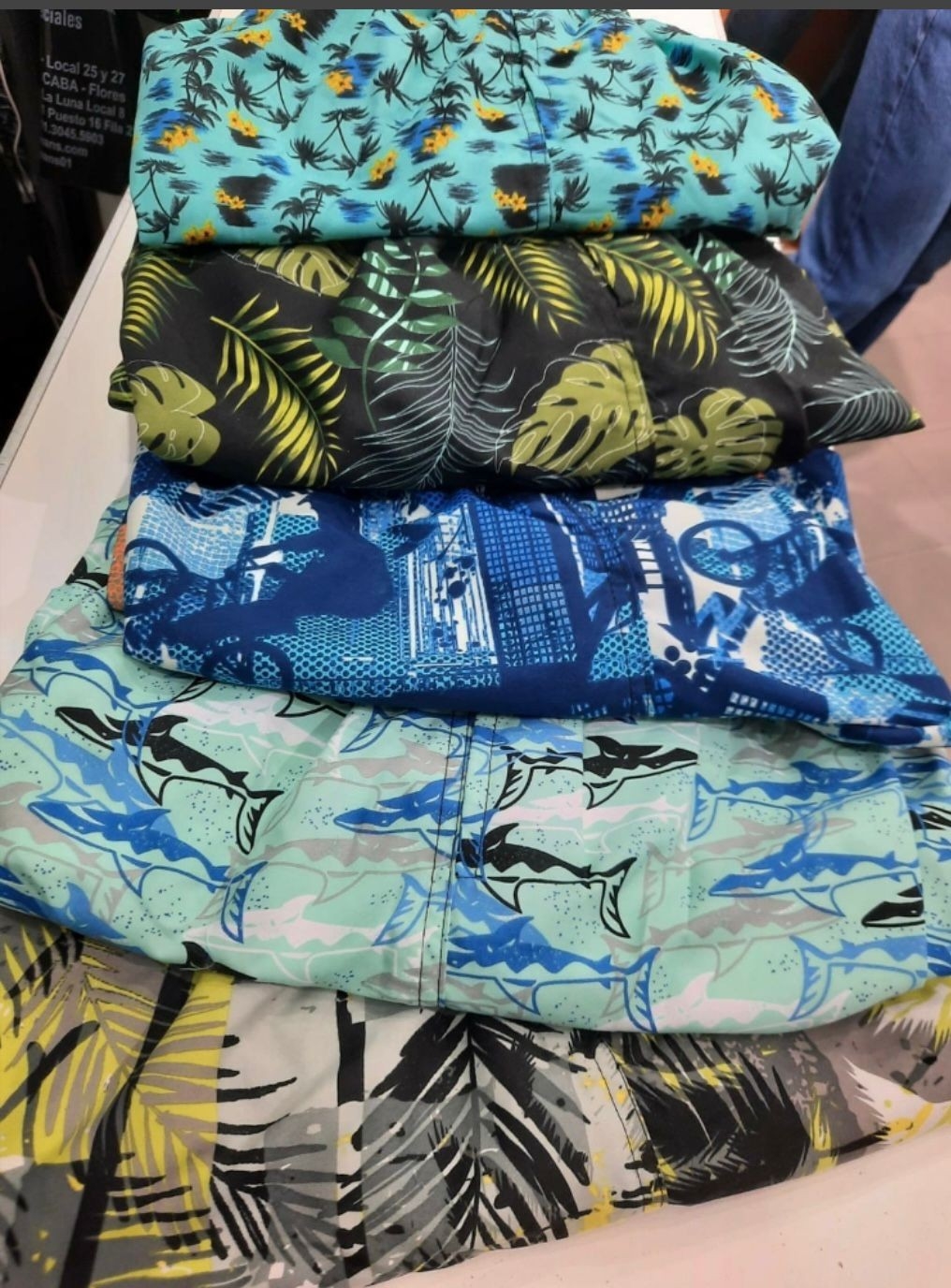 Short de Baño con Suspensor Estampadas - Imagen 2