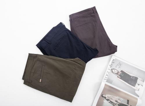 Pantalón Bolsillo Chino Gabardina Elastizada - Miniatura 2
