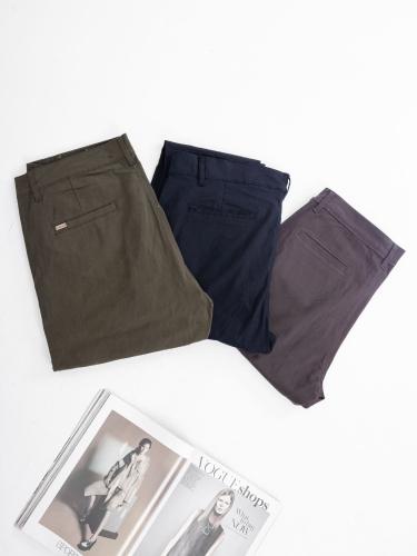 Pantalón Bolsillo Chino Gabardina Elastizada - Miniatura 3