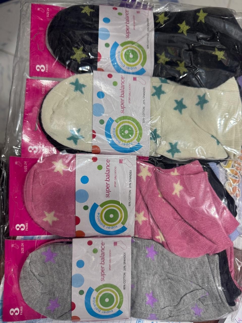 Soquete Importado Estampados - Imagen 2