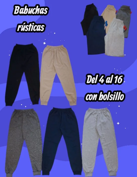 Joggins Escolar Niño Rustico
