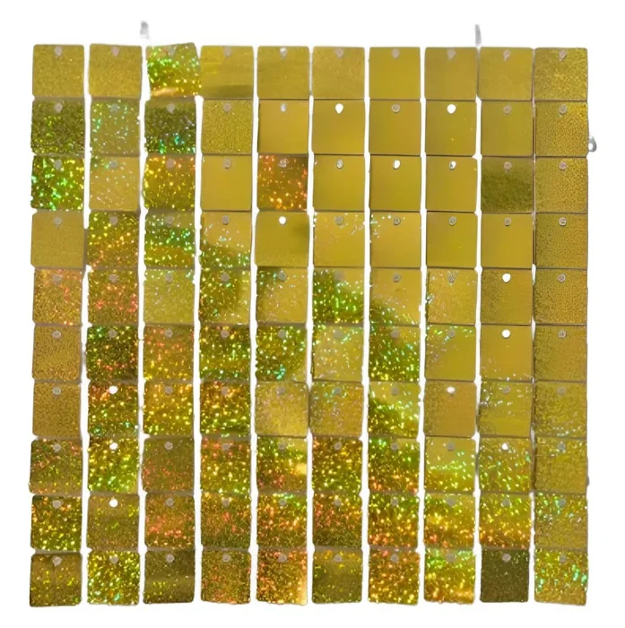 Cortinas Panel Shimmer Plata & Dorado 30x30