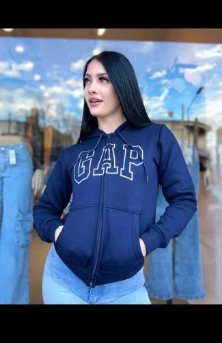 Campera Rústico Peinado Bordado