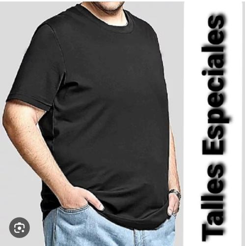 Remeras Algodón Peinado Talles Especiales