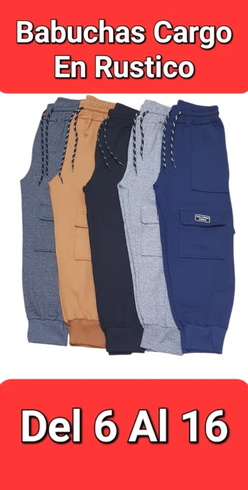 Babuchas Cargo Rustico