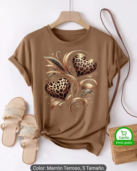 Remeras Algodón Peinado Talles Grandes Dama - Imagen 4