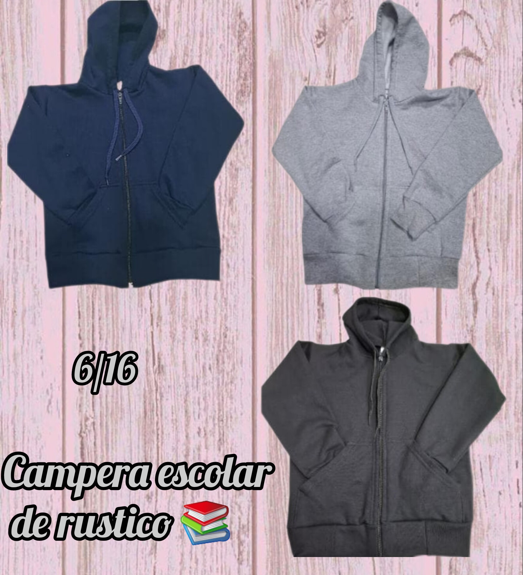 Campera de Rustico Escolar - Imagen 2