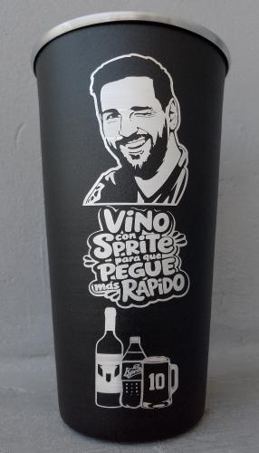 Jarra Vaso Fernet Messi Vino con Sprite