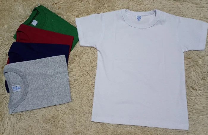 Remeras Escolares Lisas 4 al 16