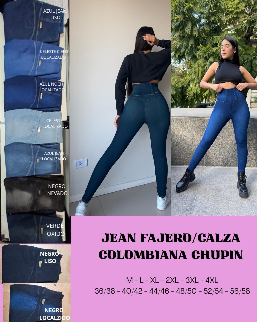Jean Fajero/calza Mossa/ Calza Colombiana - Imagen 2