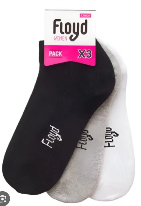 Soqute de Dama Flody Pack por 3