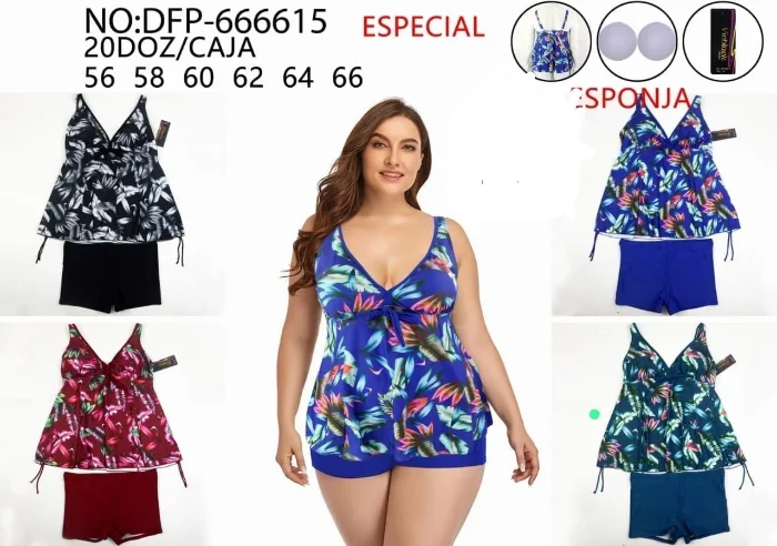 Tanquinis con Shorts Importado