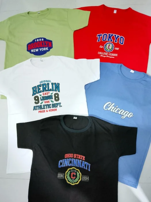 Remera Letras Hombre