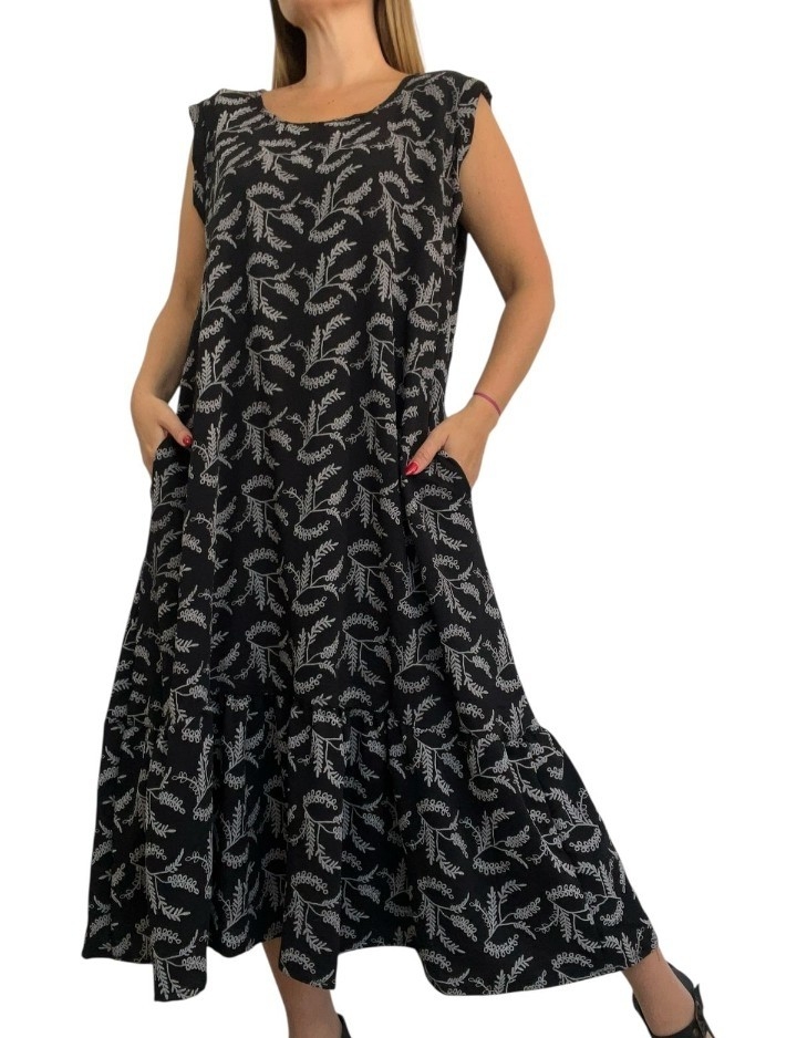 Maxi Vestido de Cey C/ Bolsillos. - Imagen 2