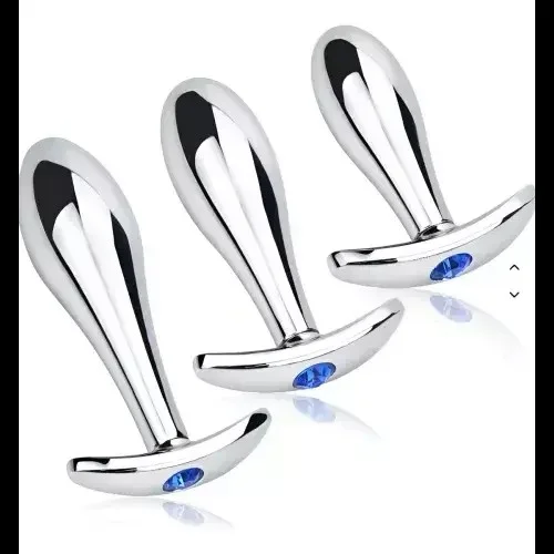 Plug Anal de Acero Inoxidable Diseño Ergonómico Cónico Medium - Imagen 3