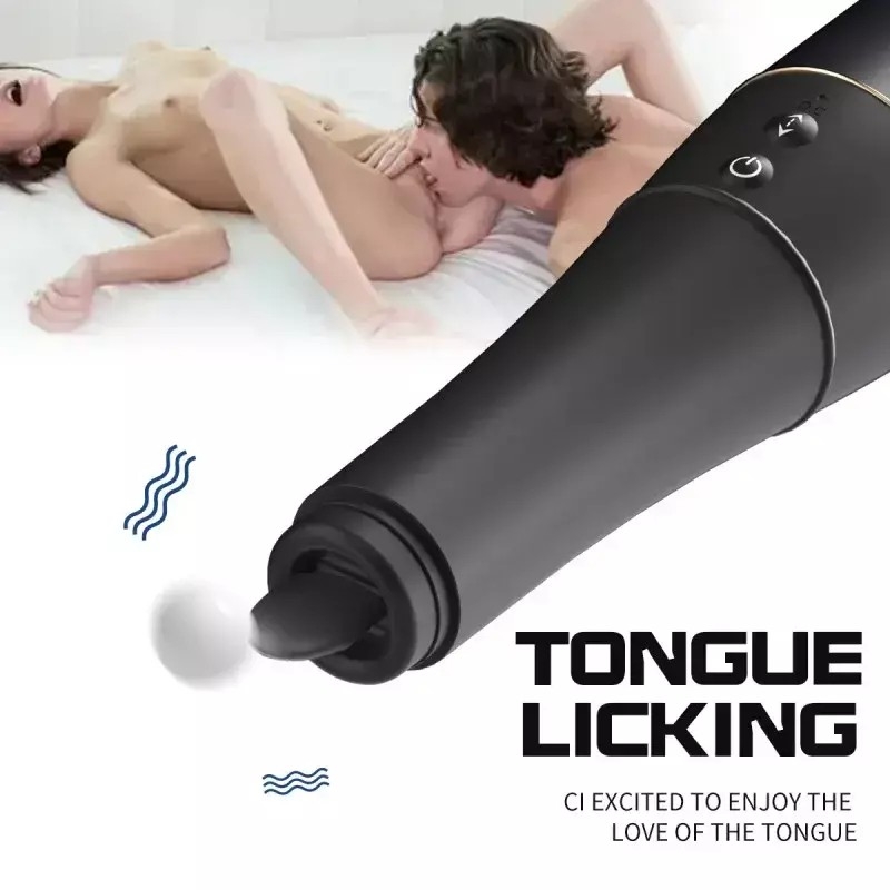 Vibrador Doble Bate Realista Telescópico Lengua Usb Calentador - Imagen 2