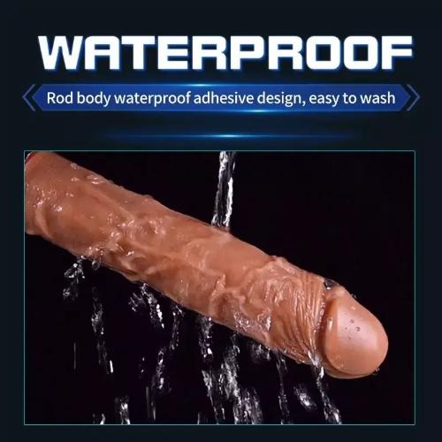 Vibrador Doble Bate Realista Telescópico Lengua Usb Calentador - Miniatura 6