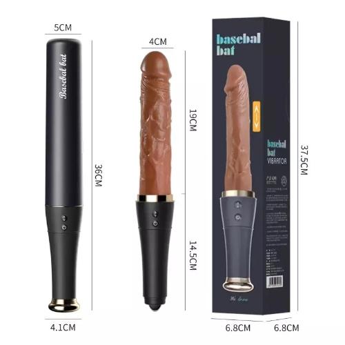 Vibrador Doble Bate Realista Telescópico Lengua Usb Calentador - Miniatura 7