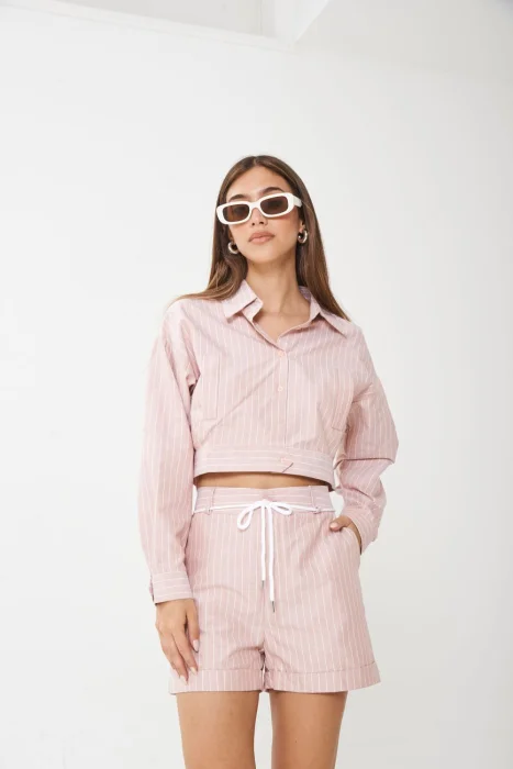Conjunto Rayado - Short + Camisa