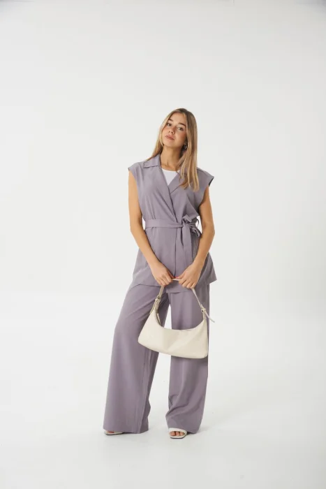 Conjunto Zara - Palazzo + Chaleco