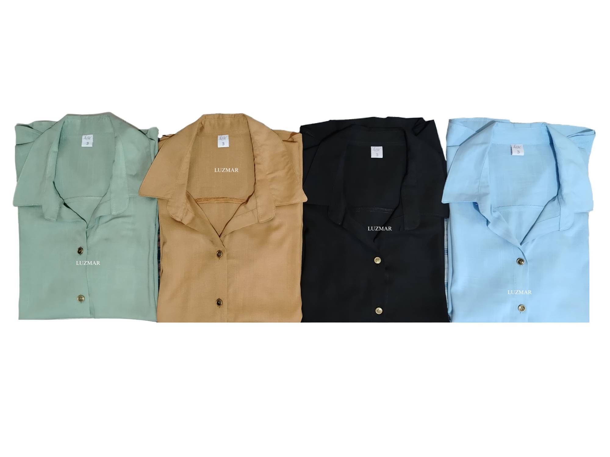 Camisas Manga Corta Lino - Imagen 3
