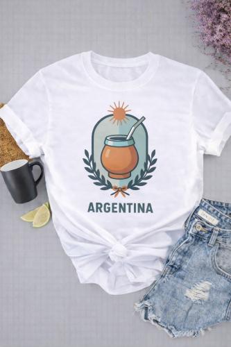 Remera Estampada Argentina