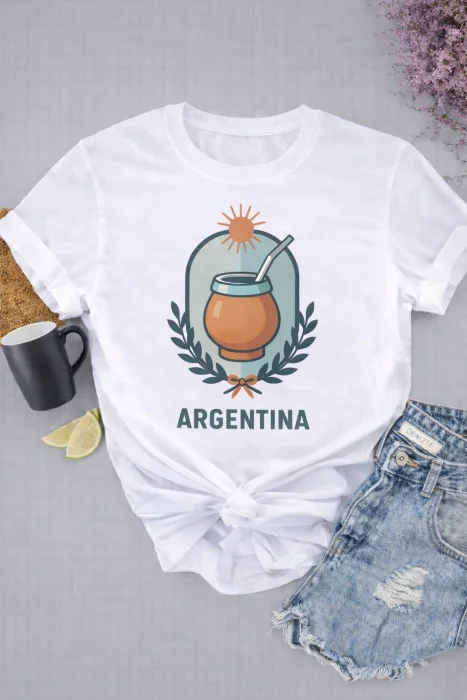 Remera Estampada Argentina