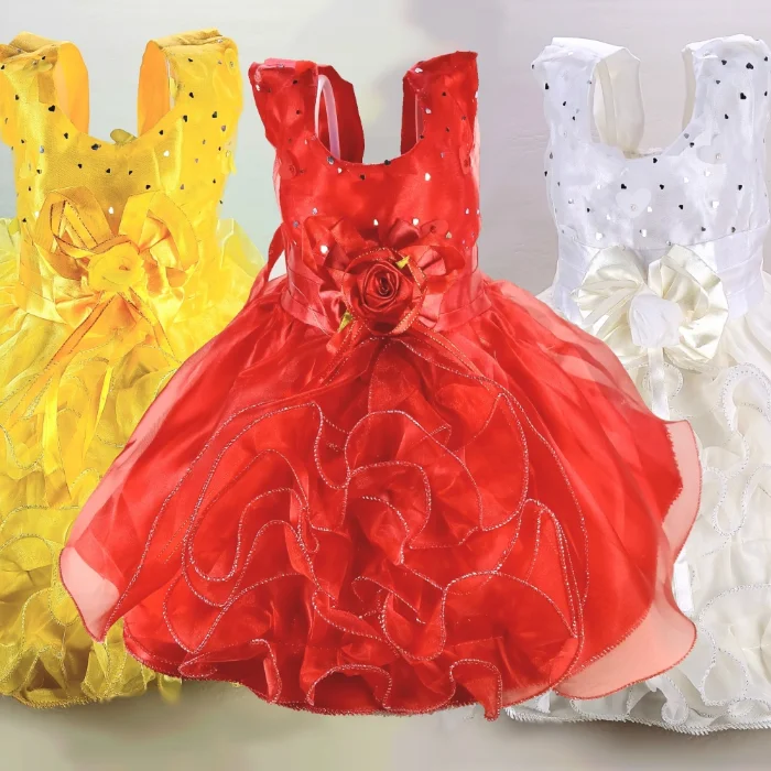 Vestido con Volados